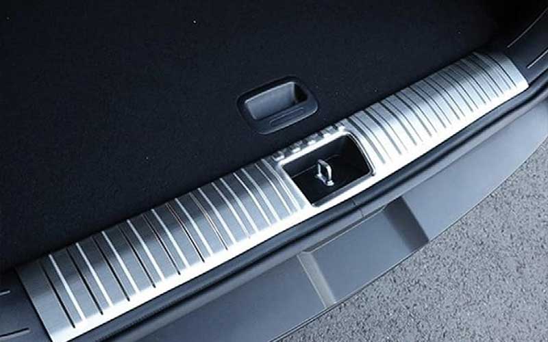 Hyundai Ladekantenschutz innen aus Edelstahl Tucson NX4