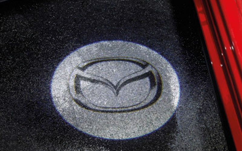 Türprojektor mit Logo Mazda6/CX-5