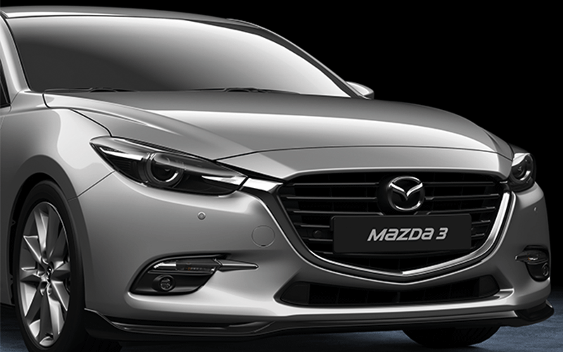 Mazda Frontschürze onyxschwarz Mazda3 BN