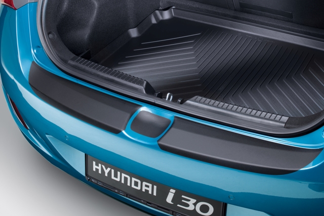 Ladekantenschutz Folie Schutz in TRANSPARENT für Hyundai i30 CW
