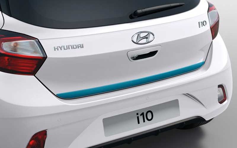 Heckzierleiste - versch. Farben Hyundai i10 (ab 2020)