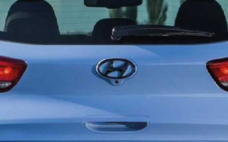 Hyundai Logo vorne & hinten - schwarz Hyundai i20 N (ab 2021)