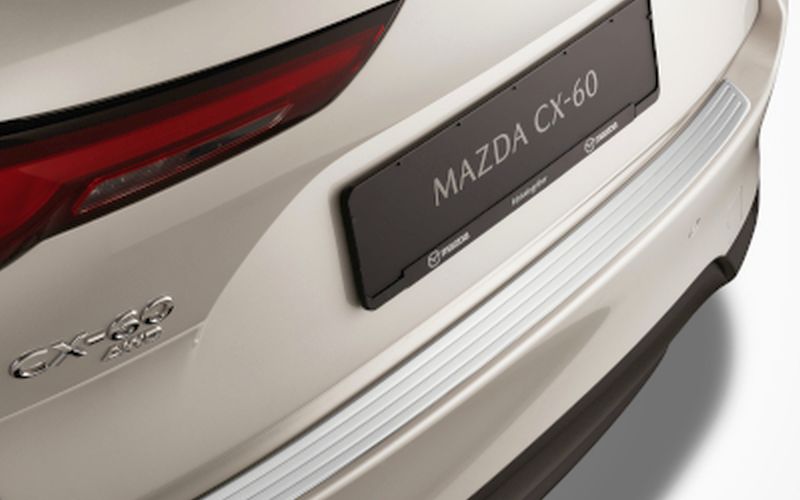 Trittschutzleiste für den hinteren Stoßfänger Mazda CX-60 (ab 2022)
