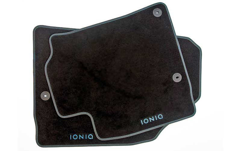 IONIQ Hybrid Velours-Matte 2 Stück vorn