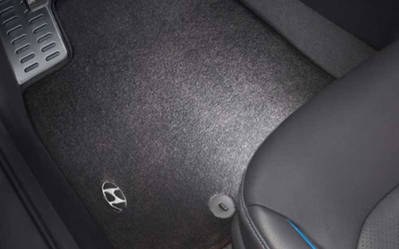 Velours-Fußmatten Premium Hyundai IONIQ Hybrid/Plug-in-Hybrid