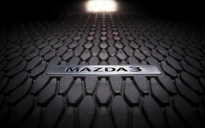 Mazda Gummi-Fußmatten Mazda3 BP Sport